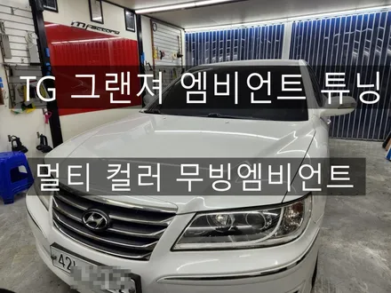 부산 앰비언트  그랜저 TG 멀티컬러 무빙엠비언트 / 부산 강서, 김해, 창원