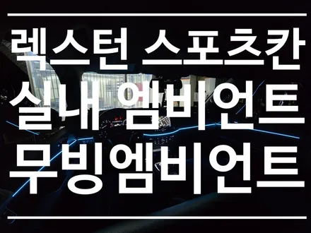 렉스턴 칸 앰비언트 (멀티컬러 무빙 엠비언트) / 부산 강서, 김해, 창원