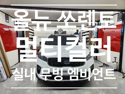 올 뉴 쏘렌토 멀티컬러 무빙 엠비언트 (부산 앰비언트), 식빵등 / 부산 강서, 김해, 창원