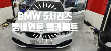 BMW 5시리즈 엠비언트  , 엘카 매트 작업 / 부산 강서, 김해, 창원