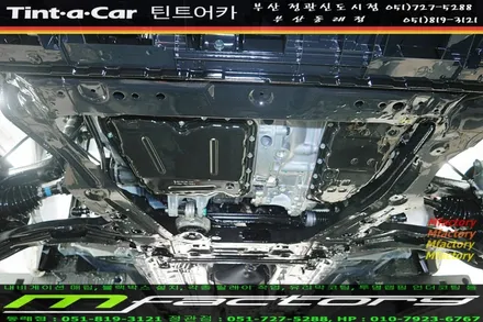 부산 엠팩토리 QM6 틴트어카 틴팅부터 쓰리 원샷 투명 래핑 언더코팅까지 원스톱 시공  (신차 패키지) / 부산 강서, 김해, 창원
