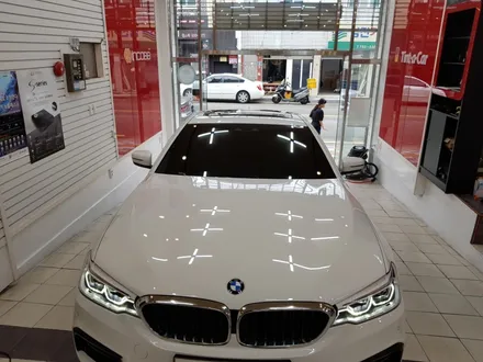 BMW 520D  틴트어카 신차패키지작업.틴팅.유리막.블랙박스.하이패스.PPF필름 등 / 부산 강서, 김해, 창원