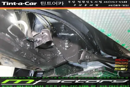 부산 엠팩토리 QM6 틴트어카 틴팅부터 쓰리 원샷 투명 래핑 언더코팅까지 원스톱 시공  (신차 패키지) / 부산 강서, 김해, 창원