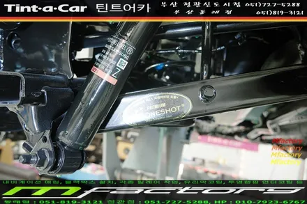 부산 엠팩토리 QM6 틴트어카 틴팅부터 쓰리 원샷 투명 래핑 언더코팅까지 원스톱 시공  (신차 패키지) / 부산 강서, 김해, 창원