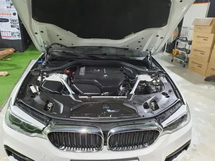 BMW  520i  쓰리원샷 투명언더코팅 (부산 투명언더코팅), 기능성 엔진룸코팅 / 부산 강서, 김해, 창원