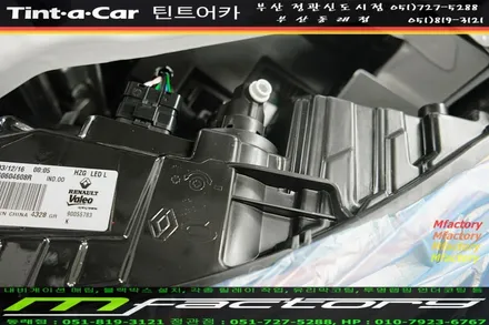 부산 엠팩토리 QM6 틴트어카 틴팅부터 쓰리 원샷 투명 래핑 언더코팅까지 원스톱 시공  (신차 패키지) / 부산 강서, 김해, 창원