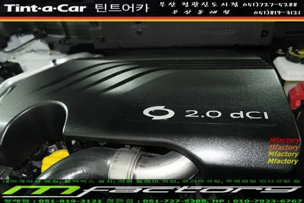 부산 엠팩토리 QM6 틴트어카 틴팅부터 쓰리 원샷 투명 래핑 언더코팅까지 원스톱 시공  (신차 패키지) / 부산 강서, 김해, 창원