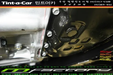 부산 엠팩토리 QM6 틴트어카 틴팅부터 쓰리 원샷 투명 래핑 언더코팅까지 원스톱 시공  (신차 패키지) / 부산 강서, 김해, 창원