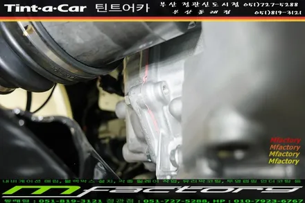 부산 엠팩토리 QM6 틴트어카 틴팅부터 쓰리 원샷 투명 래핑 언더코팅까지 원스톱 시공  (신차 패키지) / 부산 강서, 김해, 창원