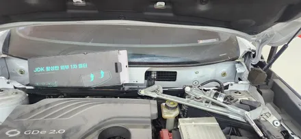 르노삼성 QM6 외부 냄새 유입 (JDK 활성탄 외기 1차 필터 시공 후 1년) / 부산 강서, 김해, 창원