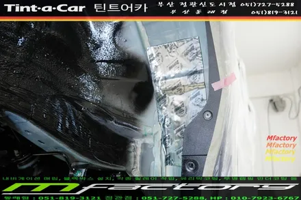 부산 엠팩토리 QM6 틴트어카 틴팅부터 쓰리 원샷 투명 래핑 언더코팅까지 원스톱 시공  (신차 패키지) / 부산 강서, 김해, 창원