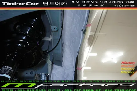 부산 엠팩토리 QM6 틴트어카 틴팅부터 쓰리 원샷 투명 래핑 언더코팅까지 원스톱 시공  (신차 패키지) / 부산 강서, 김해, 창원