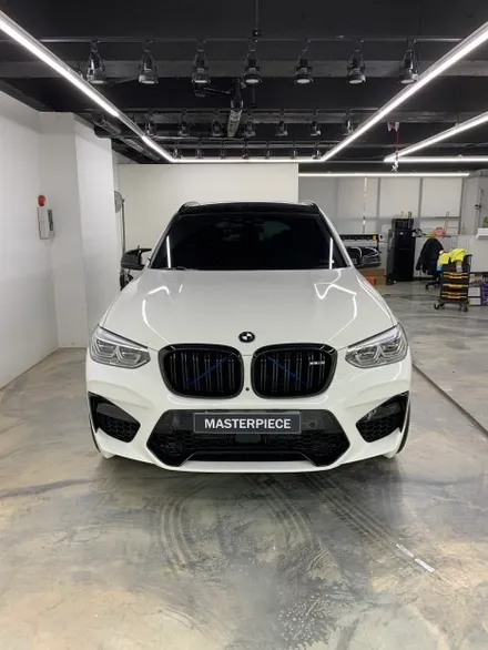 [MASTERPIECE] BMW X3M 비닐프로그 프리즈매틱 레드 전체 랩핑 + 캘리퍼 도색 + 바디킷 장착 시공 (고양시 덕양구 삼송 원흥 일산) / 고양,일산,김포,파주