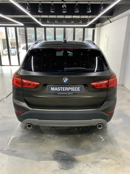 [MASTERPIECE] BMW X1 에이버리 반무광(사틴) 화이트 투톤 랩핑 시공 (고양시 덕양구 삼송 원흥 일산) / 고양,일산,김포,파주