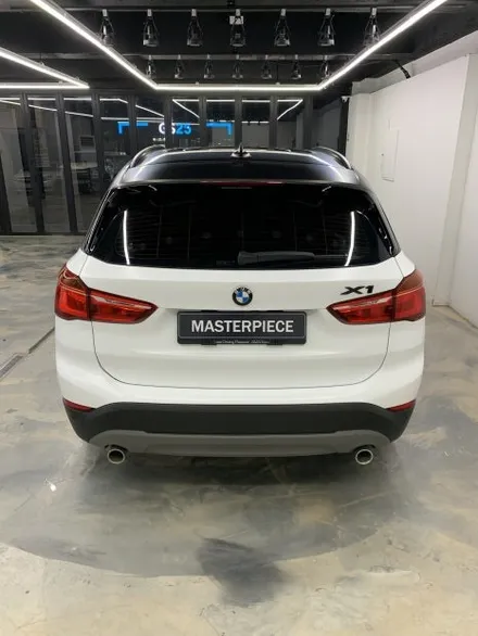 [MASTERPIECE] BMW X1 에이버리 반무광(사틴) 화이트 투톤 랩핑 시공 (고양시 덕양구 삼송 원흥 일산) / 고양,일산,김포,파주