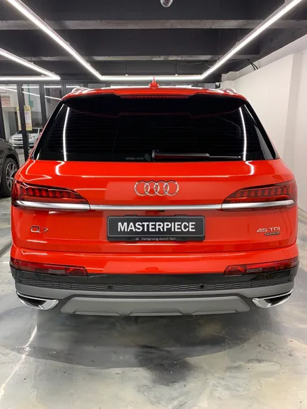 [MASTERPIECE] 아우디 Q7 에이버리 유광 카디날 레드 전체 랩핑 시공 (고양시 덕양구 삼송 원흥 일산) / 고양,일산,김포,파주