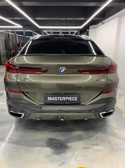 [MASTERPIECE] BMW X6 에이버리 사틴 (반무광) 화이트 전체 랩핑 시공 (고양시 덕양구 삼송 원흥 일산) / 고양,일산,김포,파주