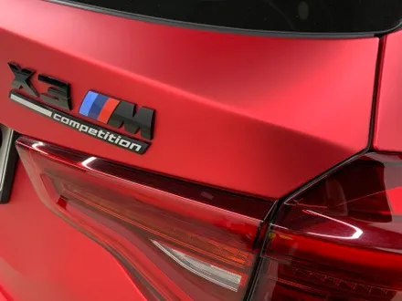 [MASTERPIECE] BMW X3M 비닐프로그 프리즈매틱 레드 전체 랩핑 + 캘리퍼 도색 + 바디킷 장착 시공 (고양시 덕양구 삼송 원흥 일산) / 고양,일산,김포,파주