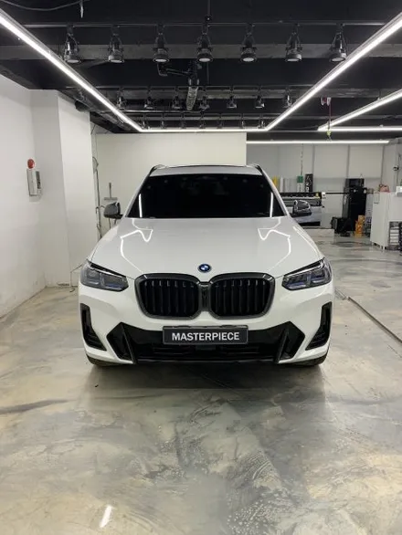 BMW X3 에이버리 무광 카본 그릴 +사이드미러 + 실내 랩핑 시공 (고양시 덕양구 삼송 원흥 일산) / 고양시 덕양구 삼송동