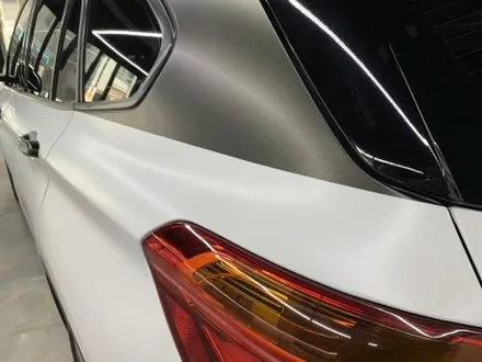[MASTERPIECE] BMW X1 에이버리 반무광(사틴) 화이트 투톤 랩핑 시공 (고양시 덕양구 삼송 원흥 일산) / 고양,일산,김포,파주