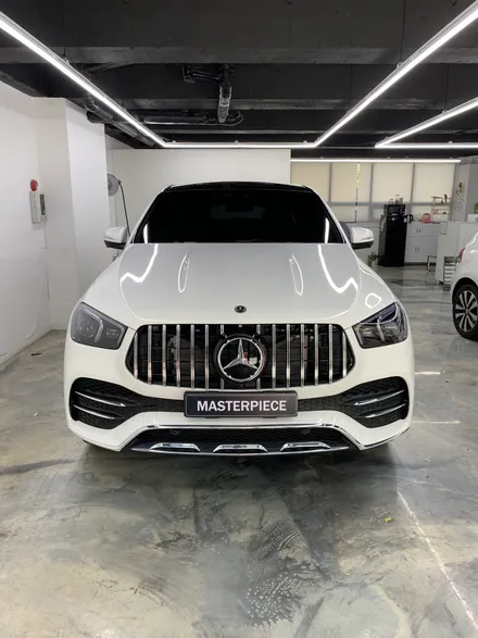 [MASTERPIECE] 벤츠 GLE 350e 쿠페 에이버리 사틴 (반무광) 블랙 전체 랩핑 시공 (고양시 덕양구 삼송 원흥 일산) / 고양,일산,김포,파주