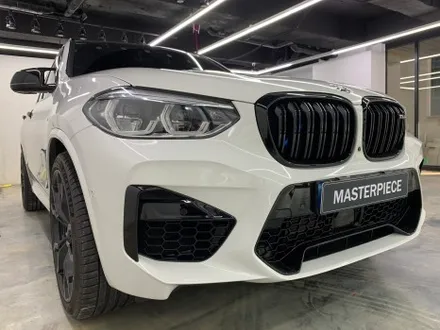[MASTERPIECE] BMW X3M 비닐프로그 프리즈매틱 레드 전체 랩핑 + 캘리퍼 도색 + 바디킷 장착 시공 (고양시 덕양구 삼송 원흥 일산) / 고양,일산,김포,파주
