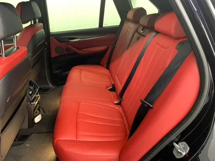 [MASTERPIECE] BMW X5 에이버리 사틴 (반무광) 블랙 전체 랩핑 +  레드 나파 가죽 시트 교체 시공 (고양시 덕양구 삼송 원흥 일산) / 고양,일산,김포,파주