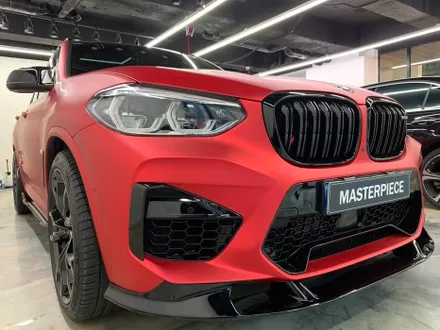 [MASTERPIECE] BMW X3M 비닐프로그 프리즈매틱 레드 전체 랩핑 + 캘리퍼 도색 + 바디킷 장착 시공 (고양시 덕양구 삼송 원흥 일산) / 고양,일산,김포,파주