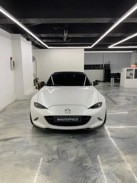 [MASTERPIECE] 마쯔다 MX5 에이버리 유광 다크 옐로우 전체 랩핑 + 실내 랩핑 시공 (고양시 덕양구 삼송 원흥 일산) / 고양,일산,김포,파주