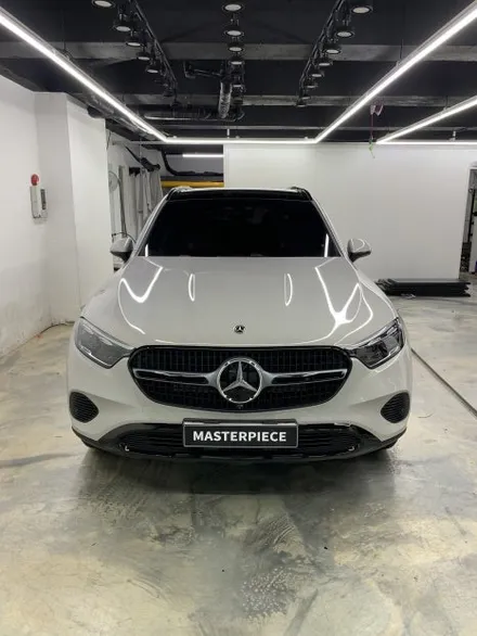 벤츠 GLC 220d 오벨 포르쉐 그레이 전체 랩핑 + 3M 2080 유광 블랙 크롬죽이기 / 크롬딜리트 / 블랙팩 랩핑 시공 (고양시 덕양구 삼송 원흥 일산) / 고양시 덕양구 삼송동