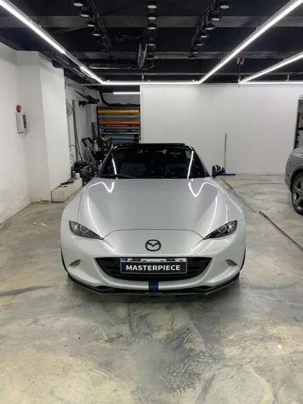 마쯔다 MX5 오벨 애스턴마틴 DBX 실버 그레이 전체 랩핑 시공 (고양시 덕양구 삼송 원흥 일산) / 고양시 덕양구 삼송동