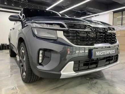 [MASTERPIECE] 기아 셀토스 에이버리 반무광 (사틴) 블랙 전체 랩핑 +3M 2080 유광 블랙 크롬 죽이기 랩핑 시공 (고양시 덕양구 삼송 원흥 일산) / 고양,일산,김포,파주