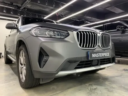 BMW X3 AMG 셀레나이트 그레이 사틴(반무광) 전체 랩핑 시공 (고양시 덕양구 삼송 원흥 일산) / 고양시 덕양구 삼송동