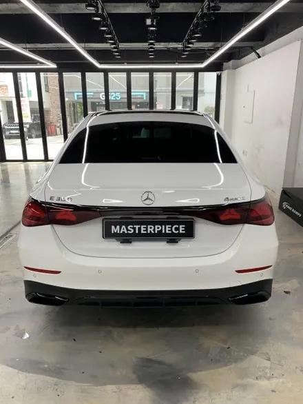 벤츠 E300 오벨 고광택 유광 블랙 크롬죽이기 / 크롬딜리트 / 블랙팩 랩핑 시공 (고양시 덕양구 삼송 원흥 일산) / 고양시 덕양구 삼송동