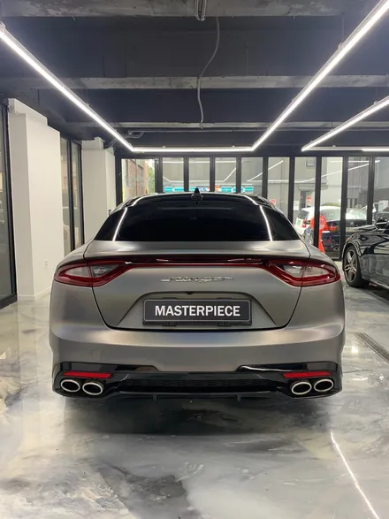 [MASTERPIECE] 기아 스팅어 3M 사틴 플립 사이키델릭 부분 랩핑 시공 / 고양,일산,김포,파주