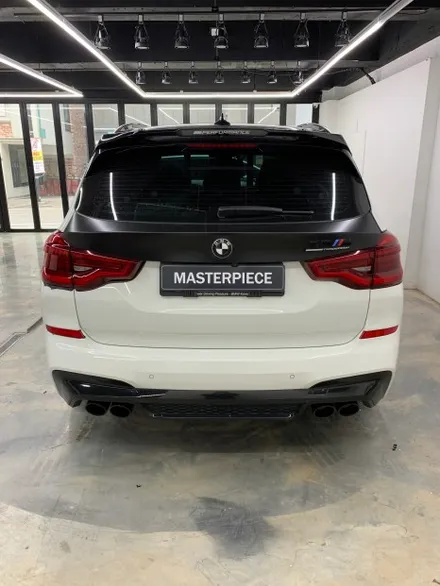 [MASTERPIECE] BMW X3M 비닐프로그 프리즈매틱 레드 전체 랩핑 + 캘리퍼 도색 + 바디킷 장착 시공 (고양시 덕양구 삼송 원흥 일산) / 고양,일산,김포,파주
