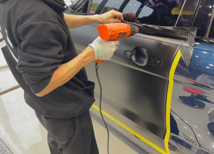 [레인지로버이보크]보험수리 도어랩핑 / 인천, 부평, 부천