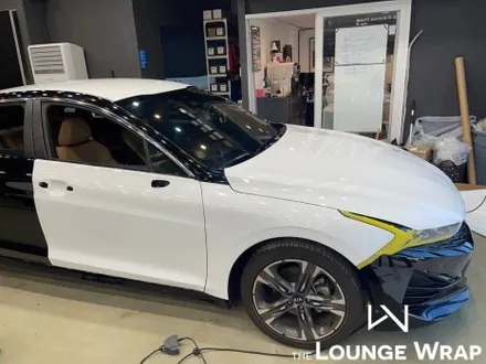 인천 K5 DL3 랩핑 / 에이버리 유광 화이트 / 남동구 남촌동