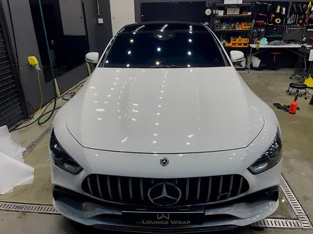 인천 컬러 PPF 루프스킨 / 벤츠 gt43 amg 블랙PPF 루프스킨 / 남동구 남촌동