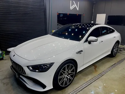 인천 컬러 PPF 루프스킨 / 벤츠 gt43 amg 블랙PPF 루프스킨 / 남동구 남촌동