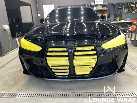 인천 랩핑 / BMW M4 사틴블랙 랩핑 / 남동구 남촌동
