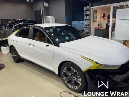 인천 K5 DL3 랩핑 / 에이버리 유광 화이트 / 남동구 남촌동