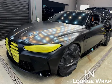 인천 랩핑 / BMW M4 사틴블랙 랩핑 / 남동구 남촌동