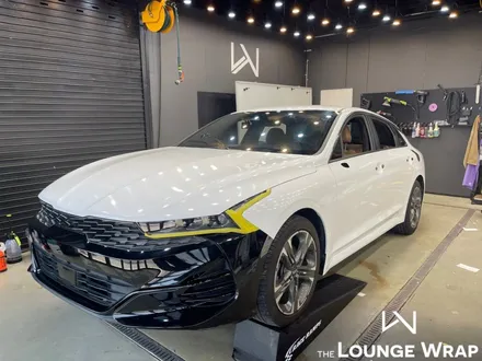 인천 K5 DL3 랩핑 / 에이버리 유광 화이트 / 남동구 남촌동