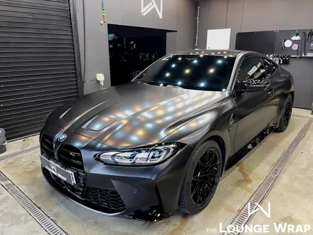 인천 랩핑 / BMW M4 사틴블랙 랩핑 / 남동구 남촌동