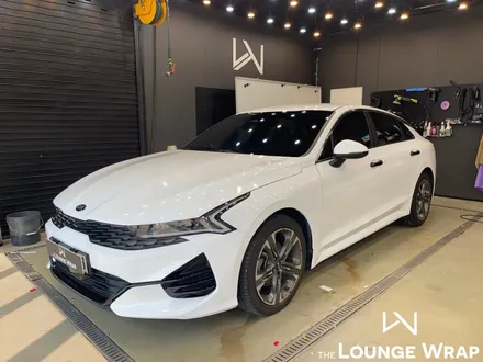 인천 K5 DL3 랩핑 / 에이버리 유광 화이트 / 남동구 남촌동