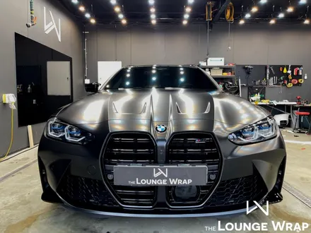 인천 랩핑 / BMW M4 사틴블랙 랩핑 / 남동구 남촌동