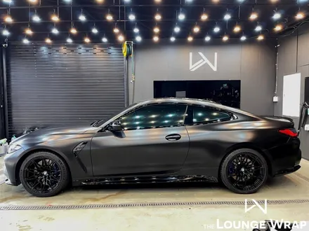 인천 랩핑 / BMW M4 사틴블랙 랩핑 / 남동구 남촌동