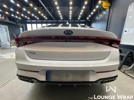 인천 K5 DL3 랩핑 / 에이버리 유광 화이트 / 남동구 남촌동