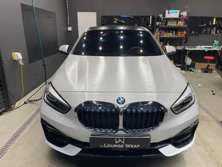 인천 랩핑 / BMW 118d 사틴 펄 화이트 랩핑 / 인천, 부평, 부천